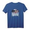 Adler mit USA Flagge Sonnenbrille T-Shirt - Patriotisches Amerika Outfit für 4th of July, Independence Day & US Feiertage