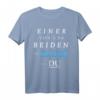 Einer Von Uns Beiden Ist Klüger Als Du - Lustiges Klugscheisser T-Shirt für Damen und Herren als Geschenk zu Weihnachten oder Geburtstag