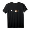 Herzschlag Meerschweinchen Mama T-Shirt – Süßes Geschenk für Tierliebhaber und Meerschweinchen-Fans