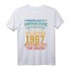 Herren & Damen Made in 1967 Gifts - 56. Geburtstag Vintage T-Shirt für Männer und Frauen, Geburtstagsgeschenk für 1967 Geborene