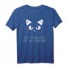 Baumwolle Katzenhaare - Lustiges Katzen Sprüche T-Shirt für Katzenbesitzer & Tierliebhaber – Perfektes Geschenk für Geburtstag & Weihnachten