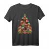 Santa Dackel Weihnachten Xmas Pyjama Dackel Mama Geschenk T-Shirt – Lustiges und Süßes Weihnachts-Shirt für Dackel-Liebhaber