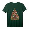 Santa Dackel Weihnachten Xmas Pyjama Dackel Mama Geschenk T-Shirt – Lustiges und Süßes Weihnachts-Shirt für Dackel-Liebhaber