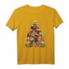 Santa Dackel Weihnachten Xmas Pyjama Dackel Mama Geschenk T-Shirt – Lustiges und Süßes Weihnachts-Shirt für Dackel-Liebhaber
