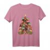 Santa Dackel Weihnachten Xmas Pyjama Dackel Mama Geschenk T-Shirt – Lustiges und Süßes Weihnachts-Shirt für Dackel-Liebhaber