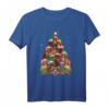 Santa Dackel Weihnachten Xmas Pyjama Dackel Mama Geschenk T-Shirt – Lustiges und Süßes Weihnachts-Shirt für Dackel-Liebhaber