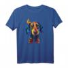 Dackel Hund für Dackel Mama T-Shirt - Süßes handgezeichnetes Design, perfekt für Dackel Frauchen und Herrchen