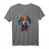 Dackel Hund für Dackel Mama T-Shirt - Süßes handgezeichnetes Design, perfekt für Dackel Frauchen und Herrchen