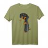 Dackel Liebhaber Dachshund Frauchen Herrchen Kinder Frauen T-Shirt - Perfektes Geschenk für Hundebesitzer, Familie & Freunde