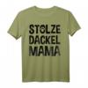 Stolze Dackel Mama T-Shirt – Lustiges Hundemama Geschenk für Frauchen, Hundebesitzerinnen & Hundeliebhaberinnen zu Weihnachten & Geburtstag
