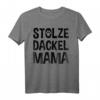 Stolze Dackel Mama T-Shirt – Lustiges Hundemama Geschenk für Frauchen, Hundebesitzerinnen & Hundeliebhaberinnen zu Weihnachten & Geburtstag