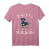 Lustiges Dackel T-Shirt mit Spruch 'Dackel machen Dackelsachen' – Perfekt für Dackelbesitzerinnen, Dackelliebhaber & Hundemamas