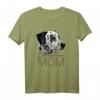Dog Mom Dalmatiner - Hunde Mama T-Shirt mit Dalmatiner Motiv für Hundeliebhaber & Tierfreunde