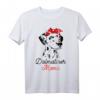 Dalmatiner Mama Hunde Frauchen T-Shirt – Lustiges Hundemotiv, ideales Geschenk für Hundeliebhaberinnen, Mütter & Frauchen