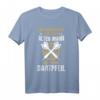 Dartspieler T-Shirt mit Spruch – Lustiges Vatertags- & Geburtstagsgeschenk für Papa, Opa & Dartfans