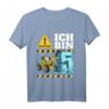 Kinder Bagger T-Shirt zum 5. Geburtstag – Lustiges Baustellen-Design für Jungen, Geburtstagsgeschenk für kleine Bauarbeiter