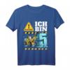 Kinder Bagger T-Shirt zum 5. Geburtstag – Lustiges Baustellen-Design für Jungen, Geburtstagsgeschenk für kleine Bauarbeiter