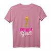 Kinder 7. Geburtstag Mädchen T-Shirt mit Krone - Süßes Geschenk für Geburtstagsparty & Erinnerung
