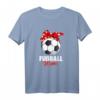 Fußball Mama T-Shirt - Süßes Geschenk für fußballbegeisterte Mütter zum Geburtstag & Weihnachten
