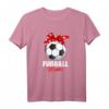 Fußball Mama T-Shirt - Süßes Geschenk für fußballbegeisterte Mütter zum Geburtstag & Weihnachten