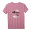 Mom to be Schwangerschaft Mama Mommy Mutter T-Shirt – Perfektes Geschenk zur Baby Party, Schwangerschaftsverkündung & für werdende Mütter 2021