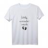 Frauen Damen Schwangerschaft T-Shirt - Süße Ankündigung für werdende Mütter mit Spruch 'little wonder inside'