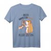 Beste Hamster Mama aller Zeiten Damen Mädchen T-Shirt – Süßes Geschenk für Hamsterliebhaber, Geburtstags-, Weihnachts- & Ostergeschenk