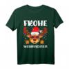 Frohe Weihnachten Outfit für Familie Rentier Santa - Lustiges festliches T-Shirt für Weihnachten, Kinder, Eltern und Großeltern