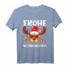 Frohe Weihnachten Outfit für Familie Rentier Santa - Lustiges festliches T-Shirt für Weihnachten, Kinder, Eltern und Großeltern