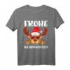 Frohe Weihnachten Outfit für Familie Rentier Santa - Lustiges festliches T-Shirt für Weihnachten, Kinder, Eltern und Großeltern