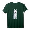 Lustiges Weißer Schäferhund Comic T-Shirt – Perfektes Geschenk für Hundeliebhaber und Schäferhundfans