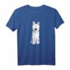 Lustiges Weißer Schäferhund Comic T-Shirt – Perfektes Geschenk für Hundeliebhaber und Schäferhundfans