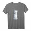 Lustiges Weißer Schäferhund Comic T-Shirt – Perfektes Geschenk für Hundeliebhaber und Schäferhundfans