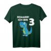 Kinder 3. Geburtstag Dino T-Rex Dinosaurier T-Shirt für Jungen - Perfektes Geburtstagsgeschenk zum 3. Geburtstag
