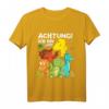 Kinder 4 Jahre alt Geburtstag Junge Dinosaurier Party Dino Motiv T-Shirt – Lustiges Geburtstagsgeschenk für Dino-Liebhaber