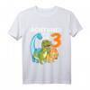 Kinder 3 Jahre alt Geburtstag Junge Dinosaurier Party T-Shirt - Lustiges Dino Motiv Geschenk für den kleinen Geburtstagsheld