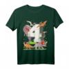 Kinder 4. Geburtstag Junge Dinosaurier Figuren - Lustiges Dino T-Shirt für die Dinosaurier Party & Geburtstagsgeschenk