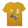 Kinder Geburtstag 6 Jahre Dinosaurier Monster Truck T-Shirt für Jungen und Mädchen – Langlebig und cooles Geburtstagsgeschenk