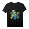 Kinder Geburtstagsshirt 5 Jahre Junge Dinosaurier Dino Geschenk T-Shirt – Lustiges Dino Motiv für Geburtstage, Weihnachten & Einschulung