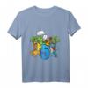 Kinder Geburtstagsshirt 5 Jahre Junge Dinosaurier Dino Geschenk T-Shirt – Lustiges Dino Motiv für Geburtstage, Weihnachten & Einschulung