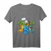 Kinder Geburtstagsshirt 5 Jahre Junge Dinosaurier Dino Geschenk T-Shirt – Lustiges Dino Motiv für Geburtstage, Weihnachten & Einschulung