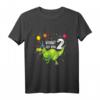 Kinder 2. Geburtstag Dino T-Shirt - Lustiges Geburtstags-Shirt mit Dinosaurier Motiv, klassisch geschnitten