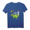 Kinder 2. Geburtstag Dino T-Shirt - Lustiges Geburtstags-Shirt mit Dinosaurier Motiv, klassisch geschnitten