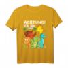 Kinder 4 Jahre alt Geburtstag Junge Dinosaurier Party Dino T-Shirt - Lustiges Geschenk für Dino-Liebhaber und Geburtstagskinder