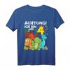 Kinder 4 Jahre alt Geburtstag Junge Dinosaurier Party Dino T-Shirt - Lustiges Geschenk für Dino-Liebhaber und Geburtstagskinder