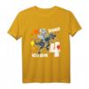 Kinder Dinosaurier Hase T-Shirt zum 4. Geburtstag für Jungen und Mädchen – Perfektes Geburtstagsgeschenk & Outfit für die Feier