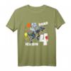 Kinder Dinosaurier Hase T-Shirt zum 4. Geburtstag für Jungen und Mädchen – Perfektes Geburtstagsgeschenk & Outfit für die Feier