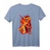 Jurassic World Fiery Red Indominus Rex DNA T-Shirt – Offiziell lizenziertes Dinosaurier Fan T-Shirt
