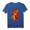 Jurassic World Fiery Red Indominus Rex DNA T-Shirt – Offiziell lizenziertes Dinosaurier Fan T-Shirt