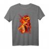 Jurassic World Fiery Red Indominus Rex DNA T-Shirt – Offiziell lizenziertes Dinosaurier Fan T-Shirt